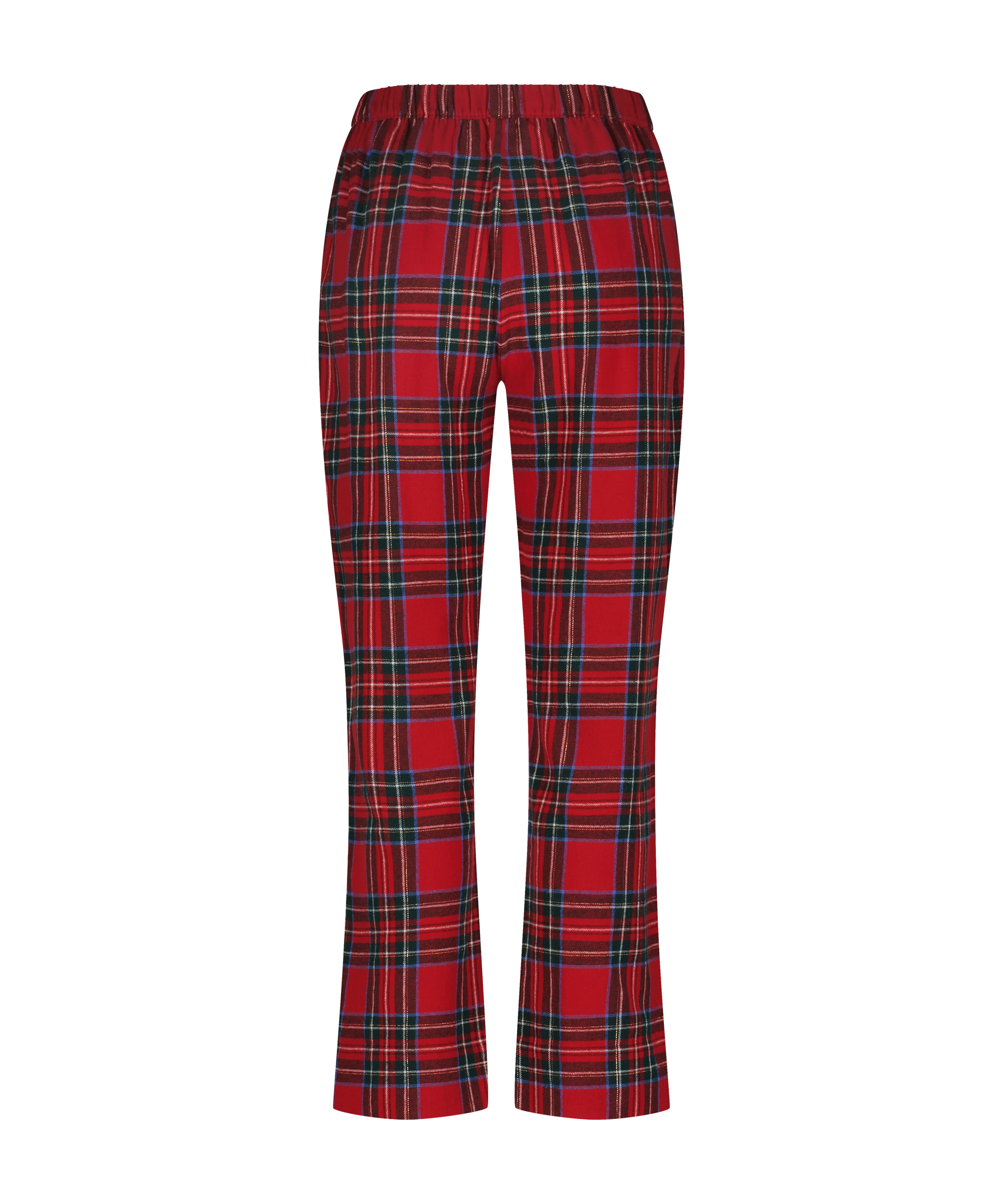 Tall Flannel Pyjama Pants, Red, main