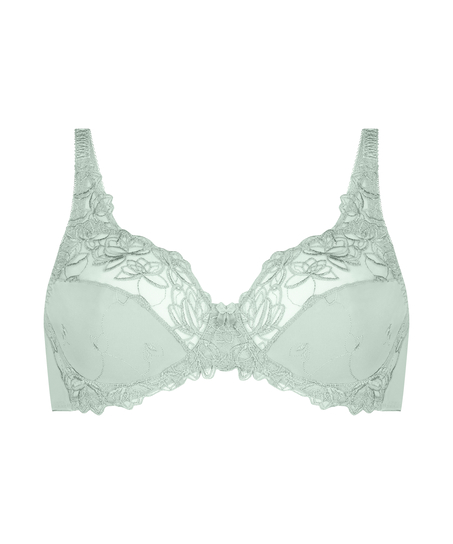 Diva Non-Padded Underwired Bra, Green