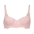 Elle Padded Underwired Bra, Pink