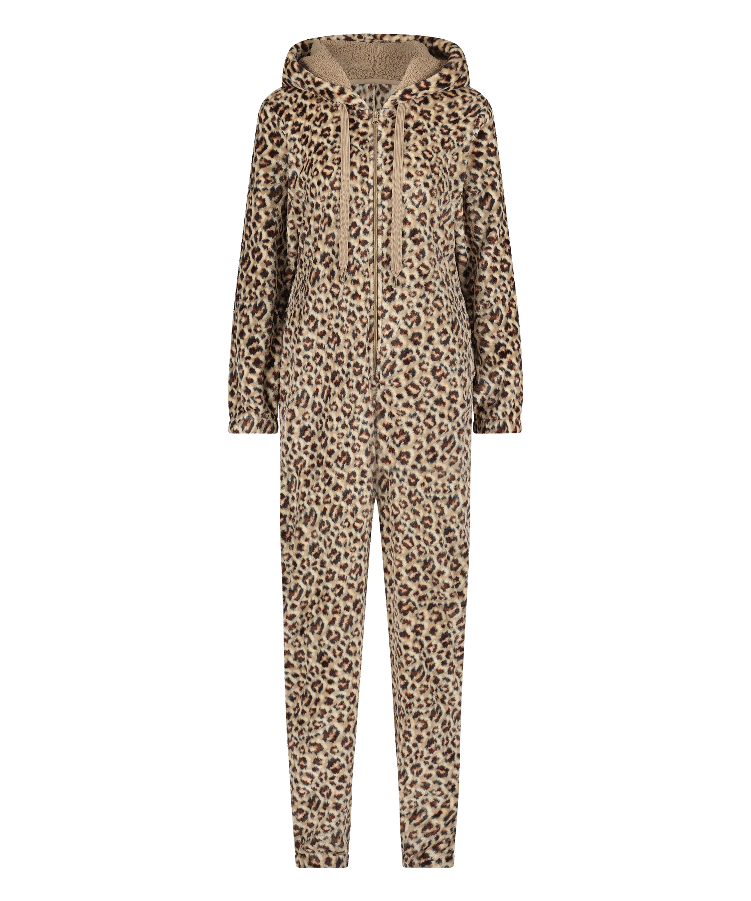 Onesie fleece, Beige, main