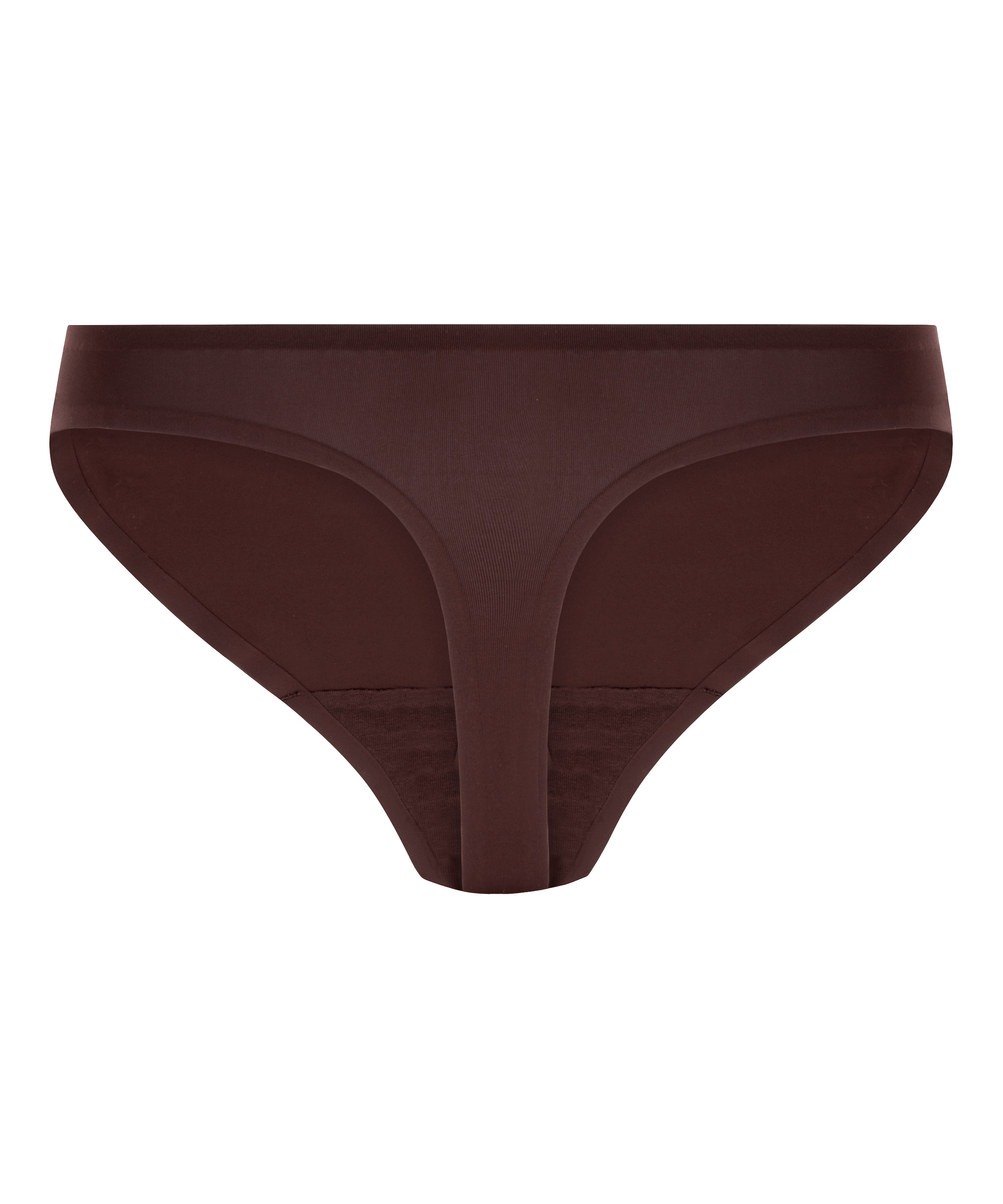 Invisible thong basic, Brown, main