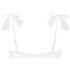 Santorini padded underwired bikini top Vivian Hoorn, White