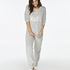 PJ Fleece Fairisle, Grey