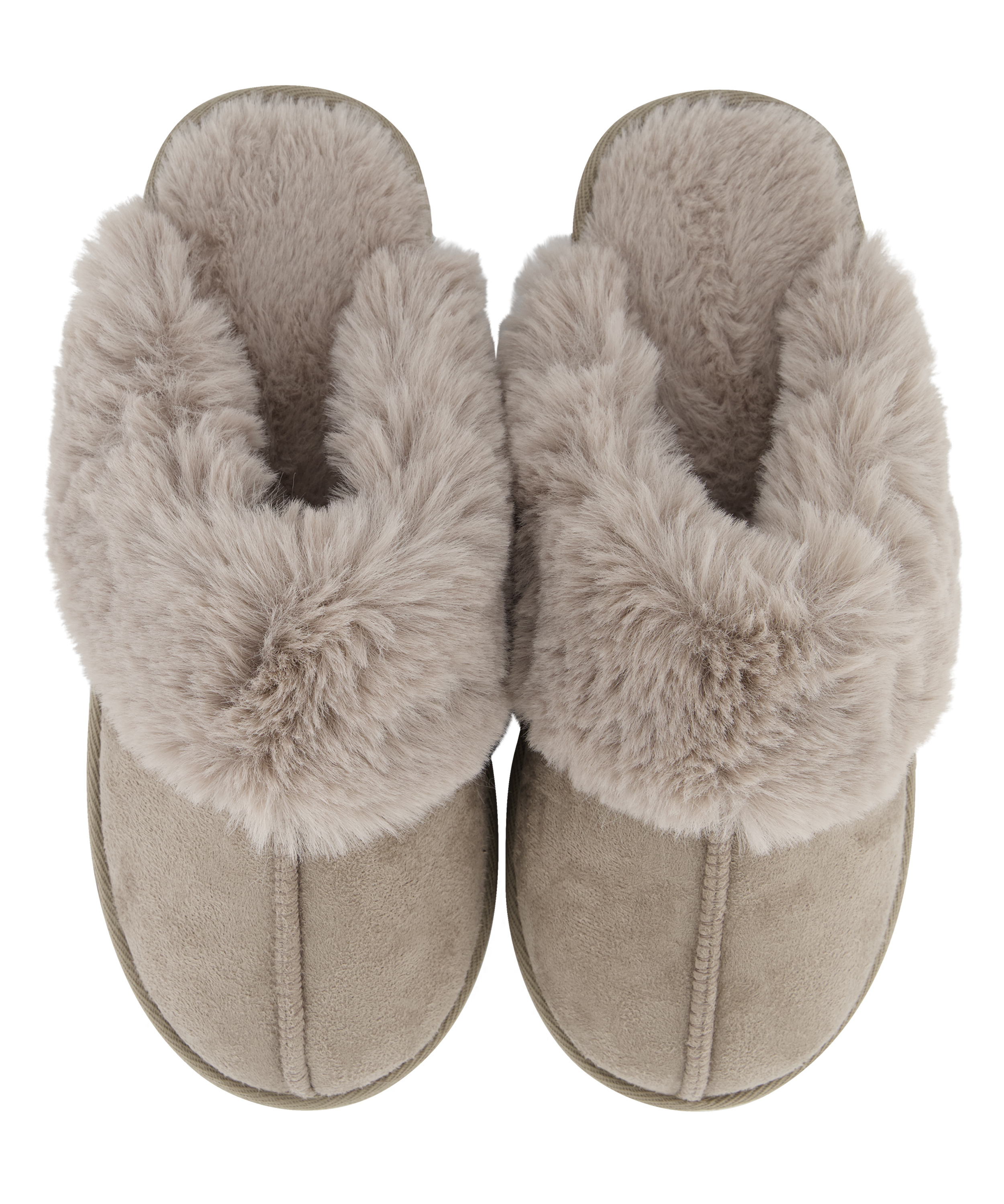 Teddy Mule Slipper, Brown, main