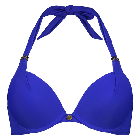Sunset Dream Padded Push-Up Bikini Top Cup A - E, Blue