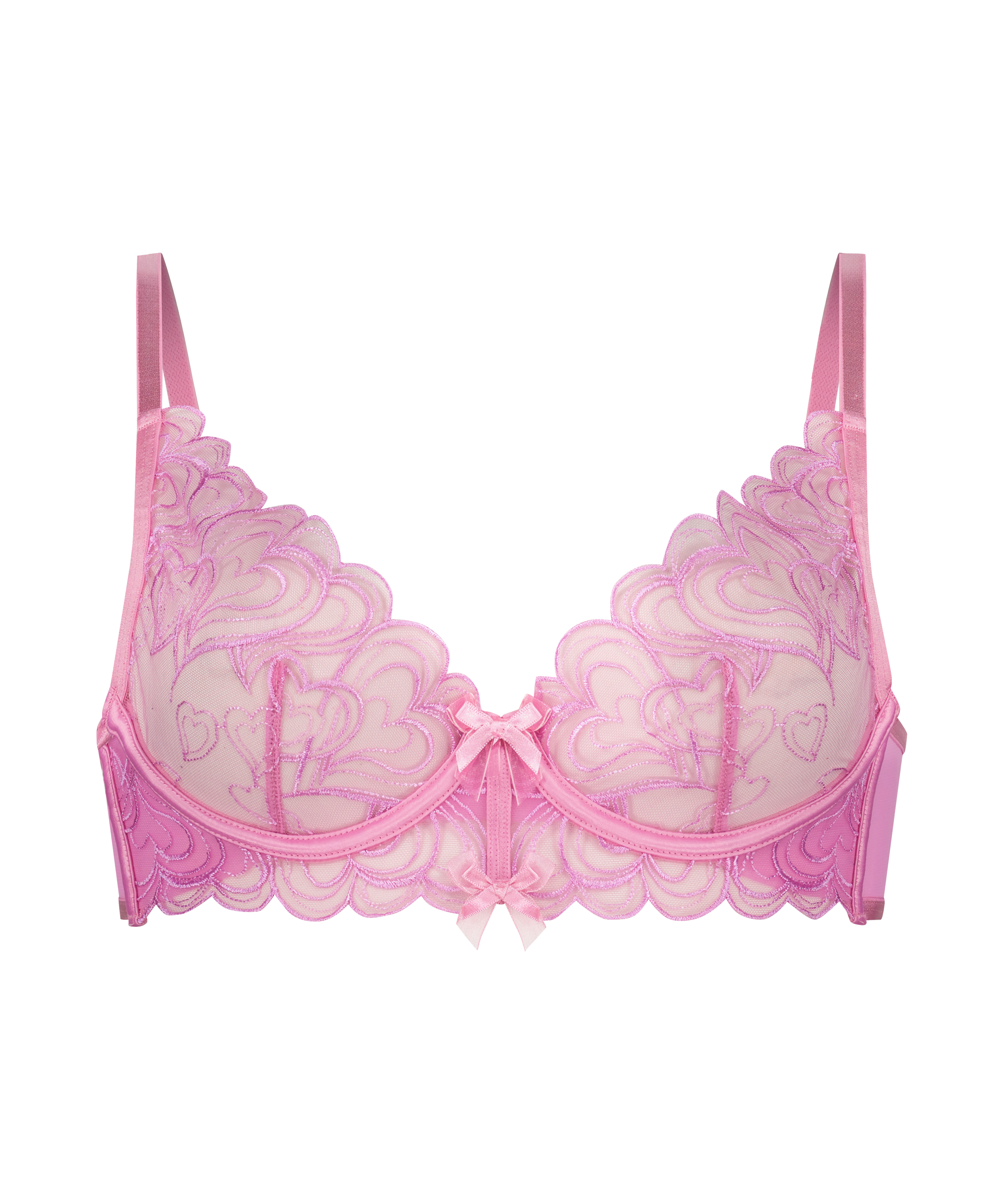 Esme Non-Padded Underwired Bra, Pink, main