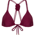 Marrakech Triangle Bikini Top, Red