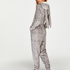 Flannel Fleece Onesie, Grey