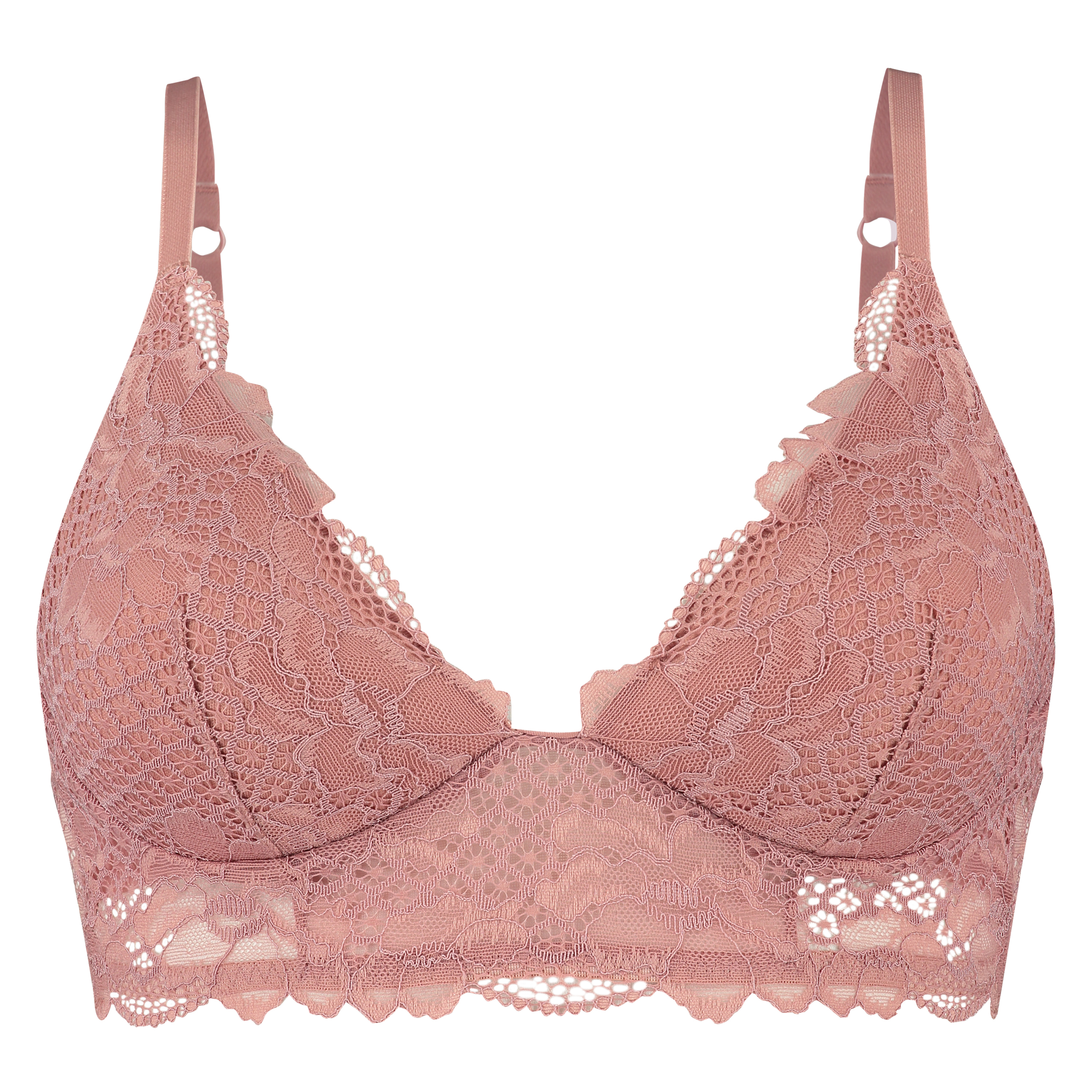 Lily padded non-underwired bra, Pink, main