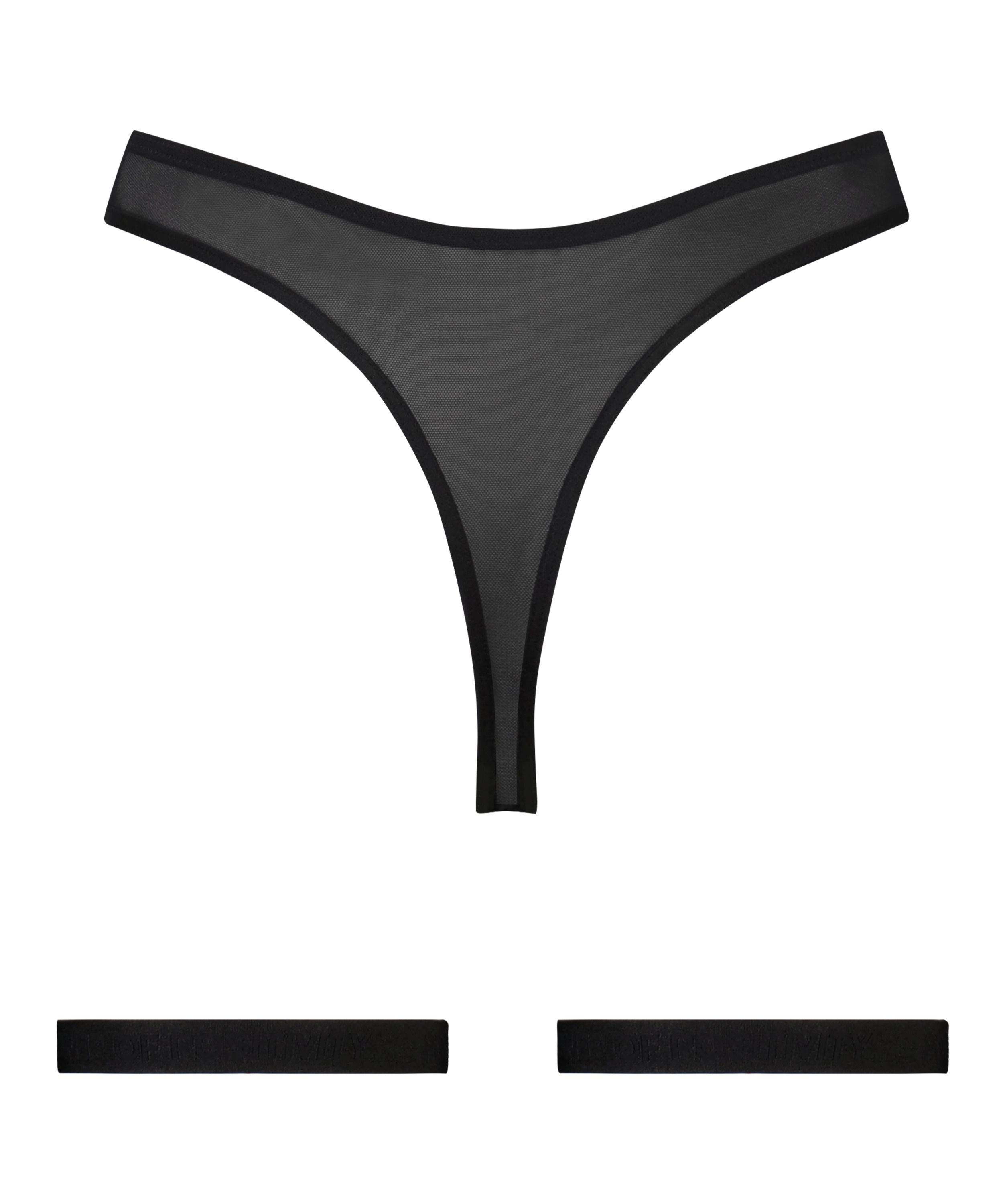 On Point Thong, Black, main