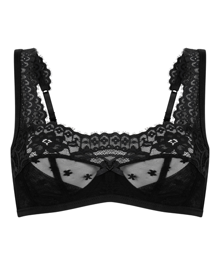 Valora Non-Padded Underwired Bra, Black