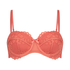 Emily Padded Underwired Bra, Orange