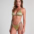 Cali Highleg Bikini Bottom, Green