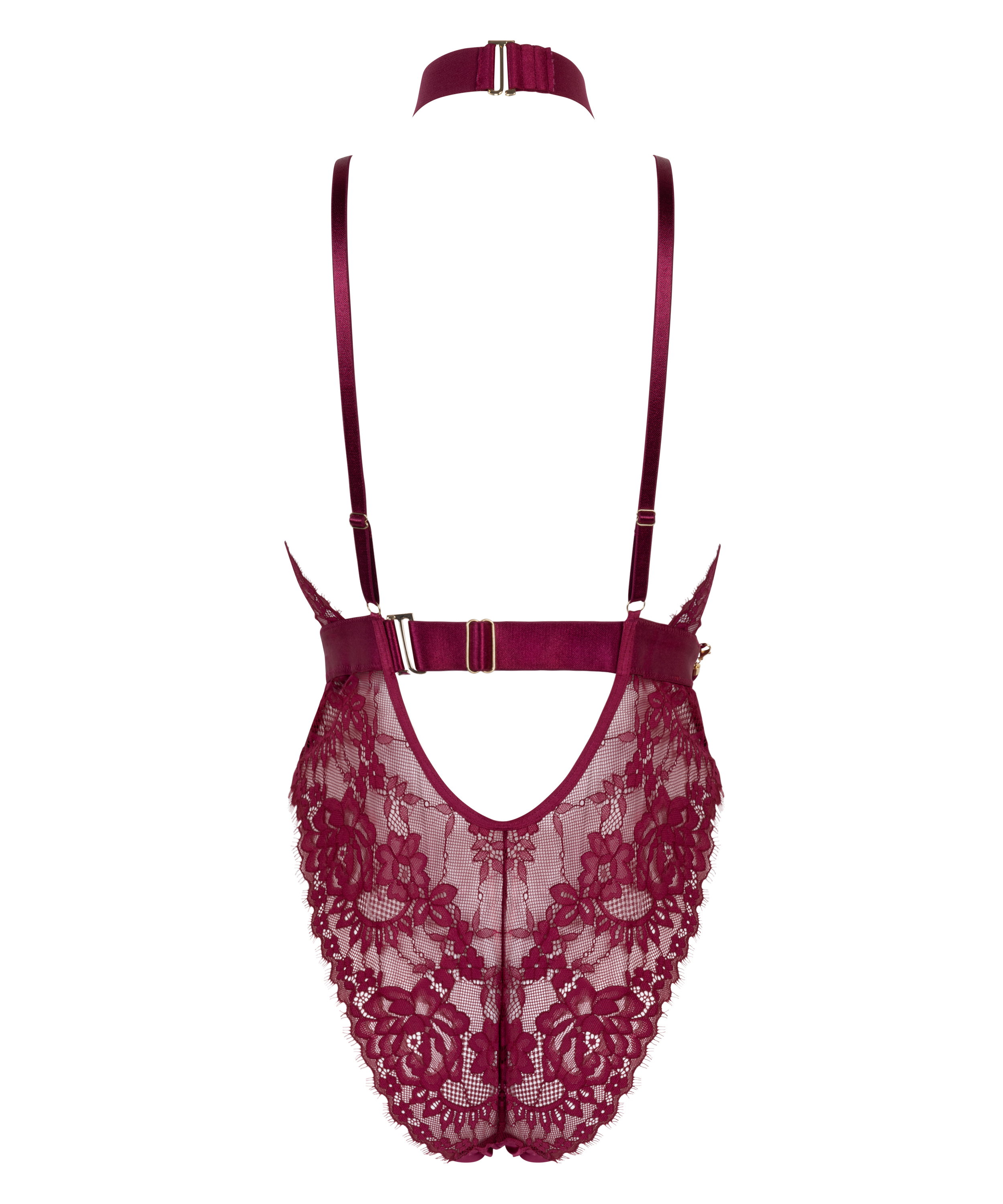 Private Brandy body open crotch, Red, main