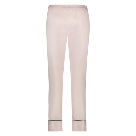 Satin Pyjama Pants Bow, Pink
