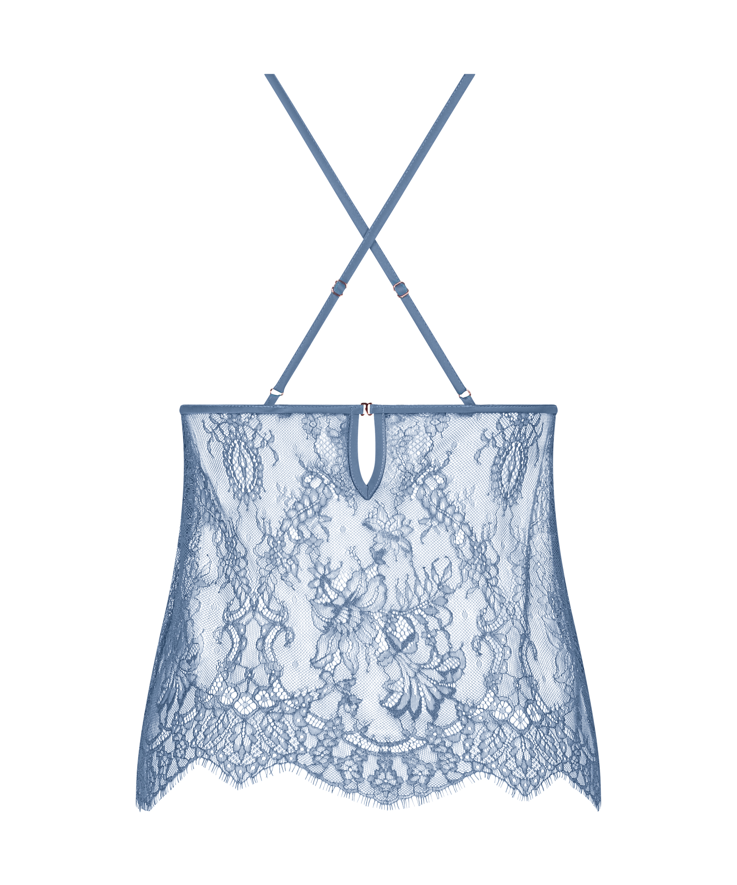 Delphine Lace Cami, Blue, main
