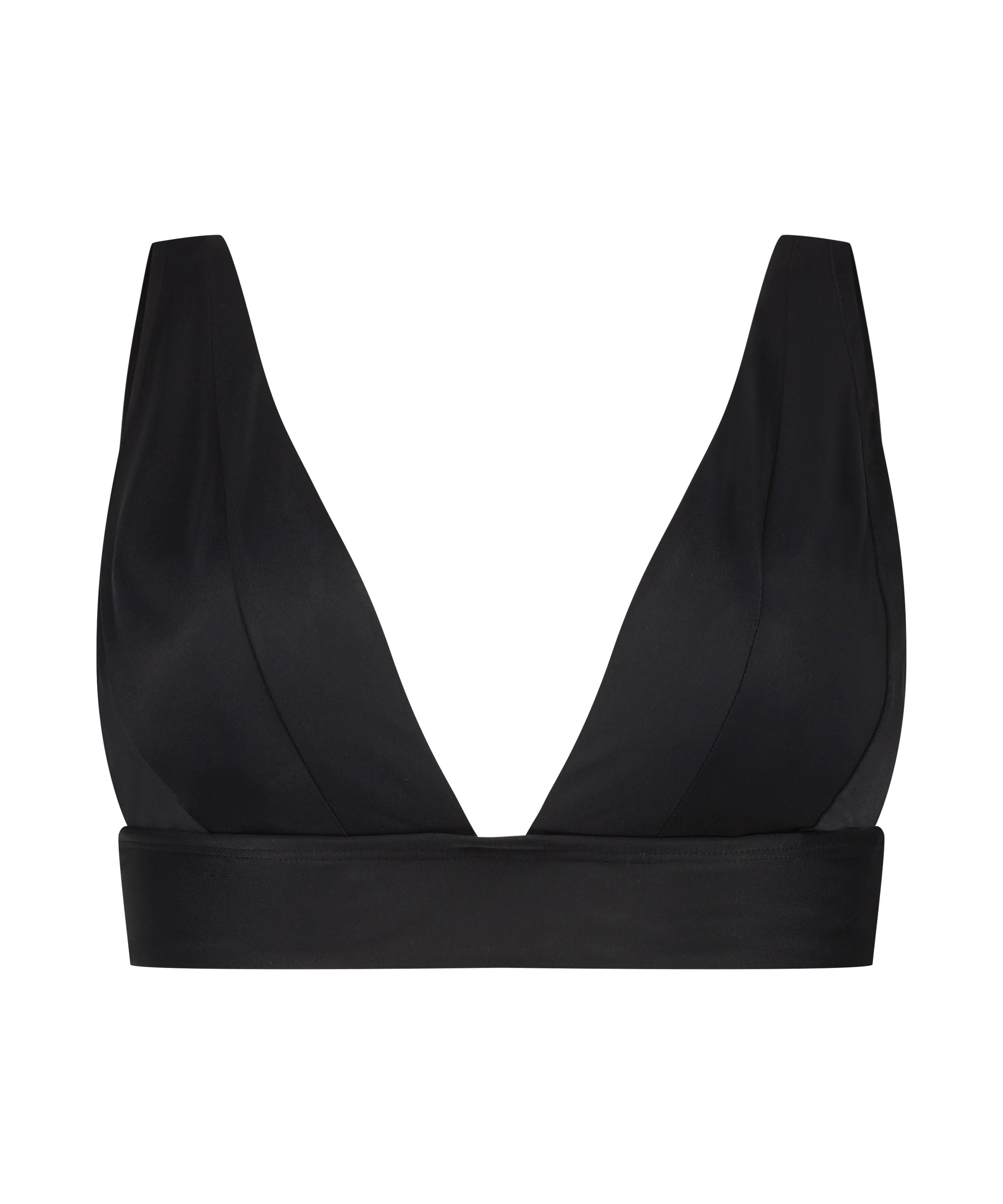Luxe Triangle Bikini Top