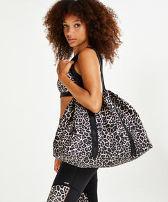 HKMX Leopard Sports bag, Black