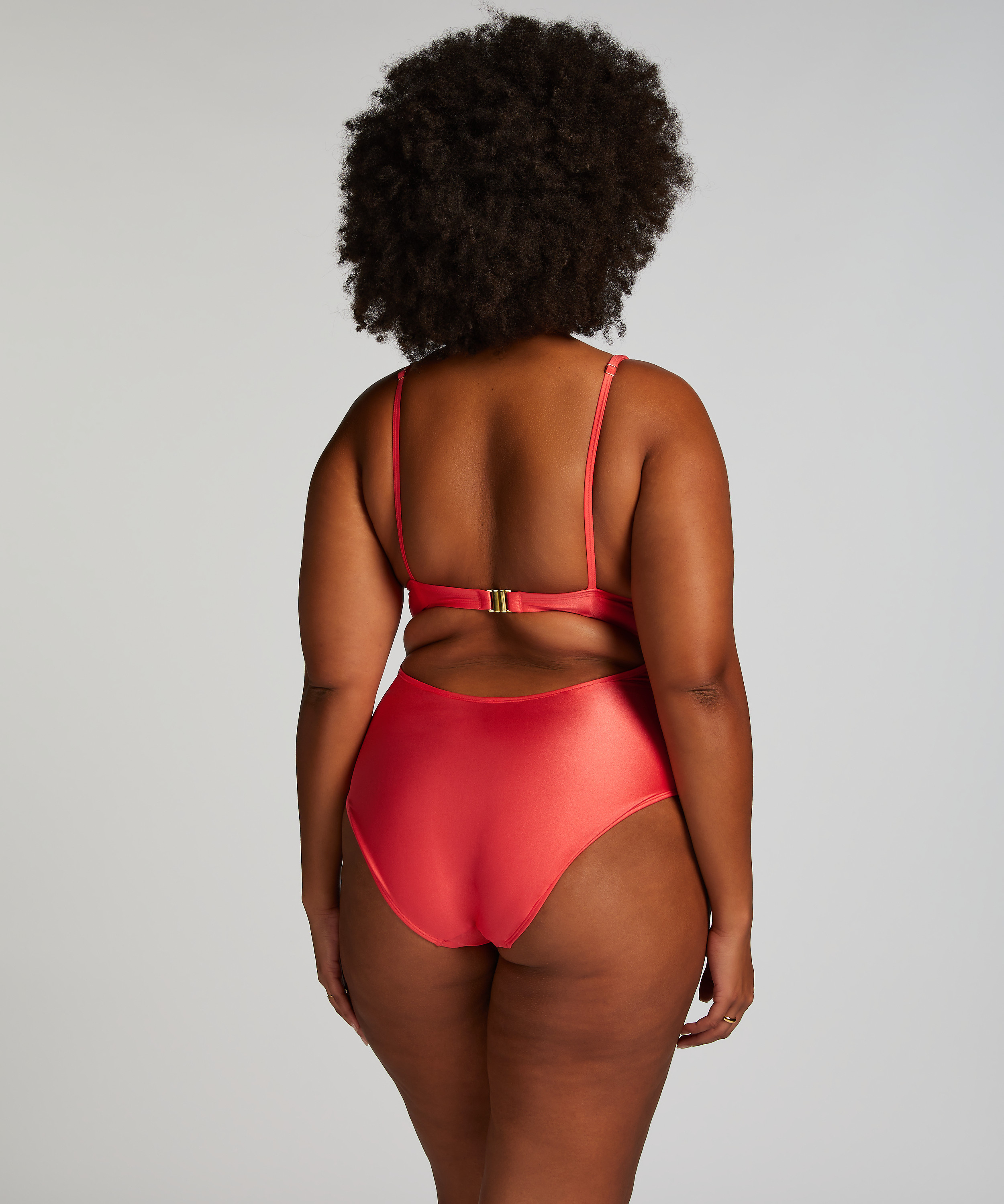 Luxe Shaping Swimsuit, Red, main