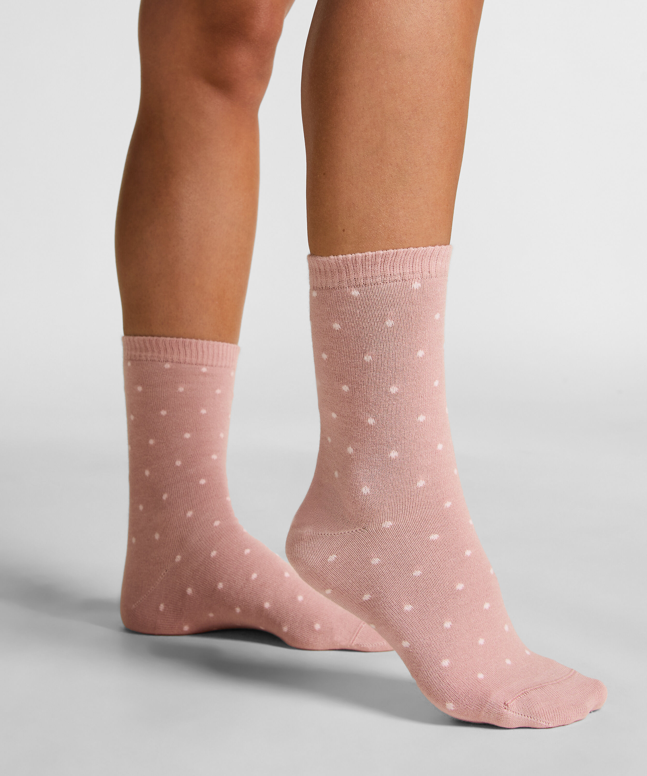 Modal Crew Socks, Pink