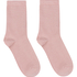 Modal Crew Socks, Pink