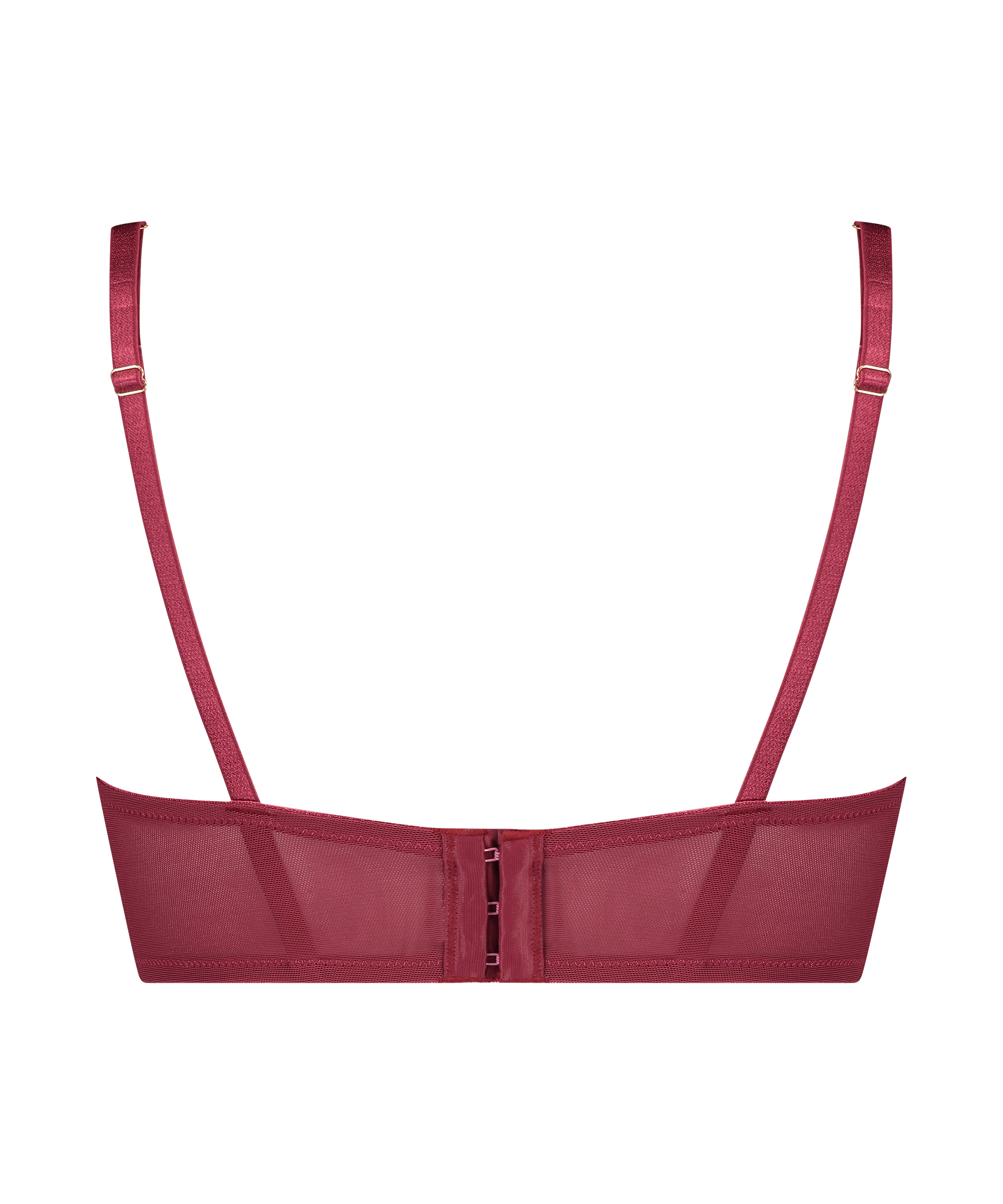 Chase padded half-cup underwired bra Rebecca Mir, Red, main