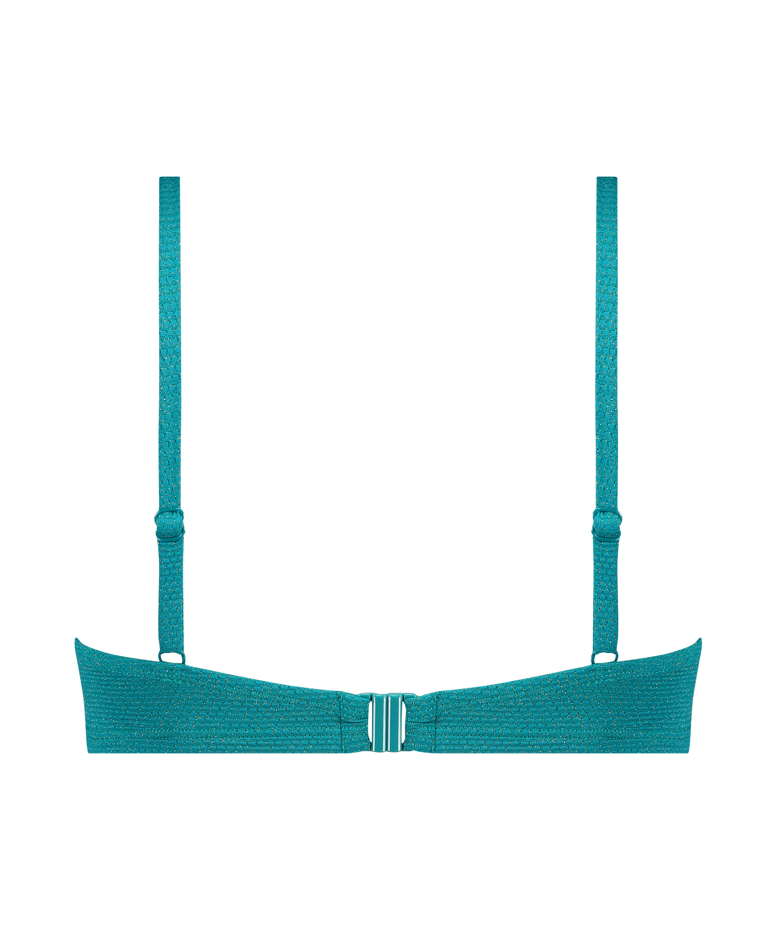 Relief Bikini Top, Green, main