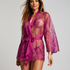 Isabelle Lace Kimono, Purple