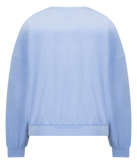 Velours Top, Blue