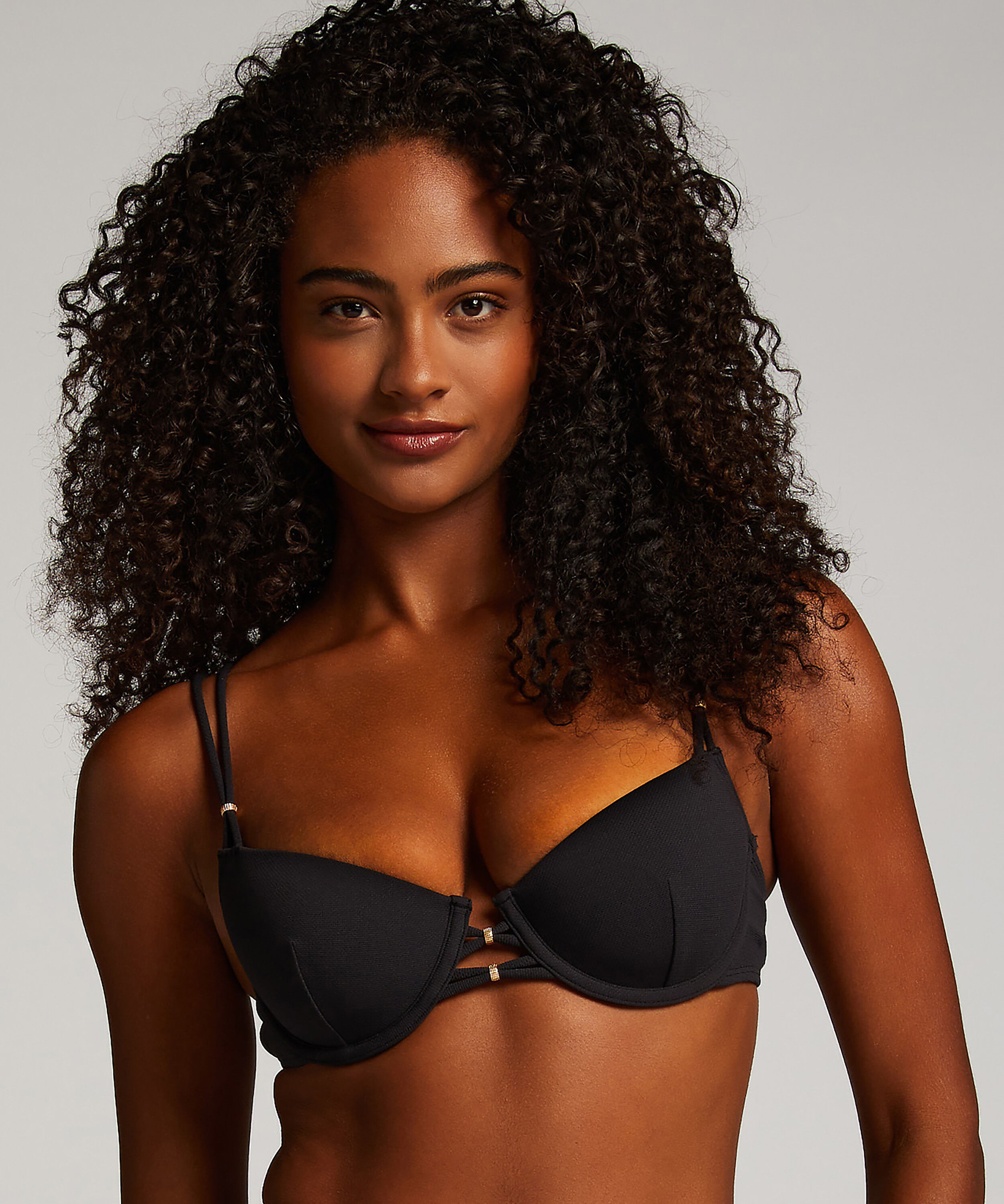 Holbox Bikini Top, Black