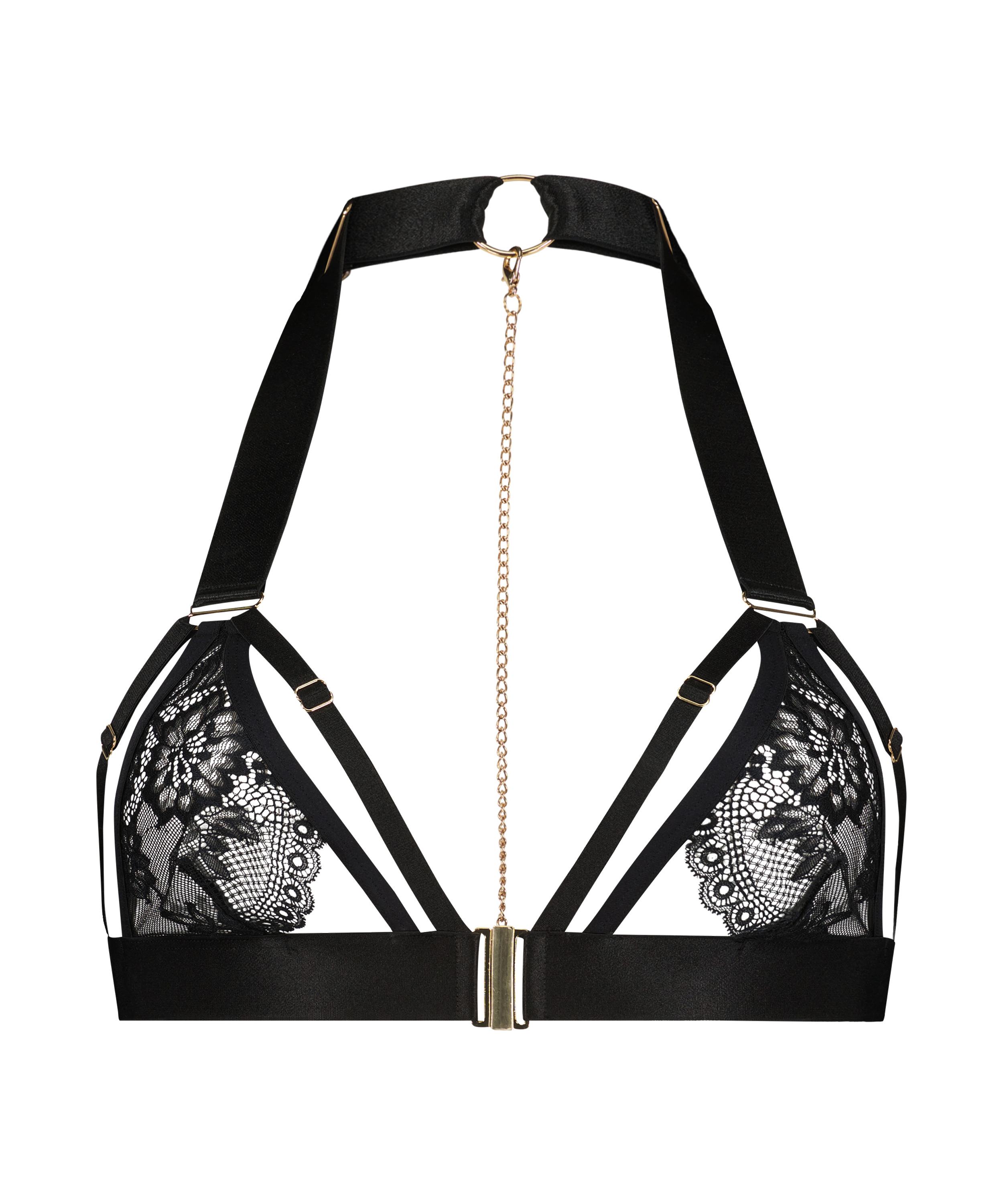 Clementine Bralette, Black, main