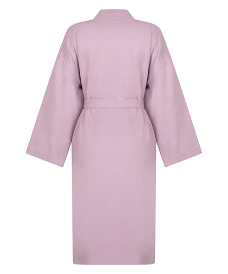 Waffle Bathrobe, Purple