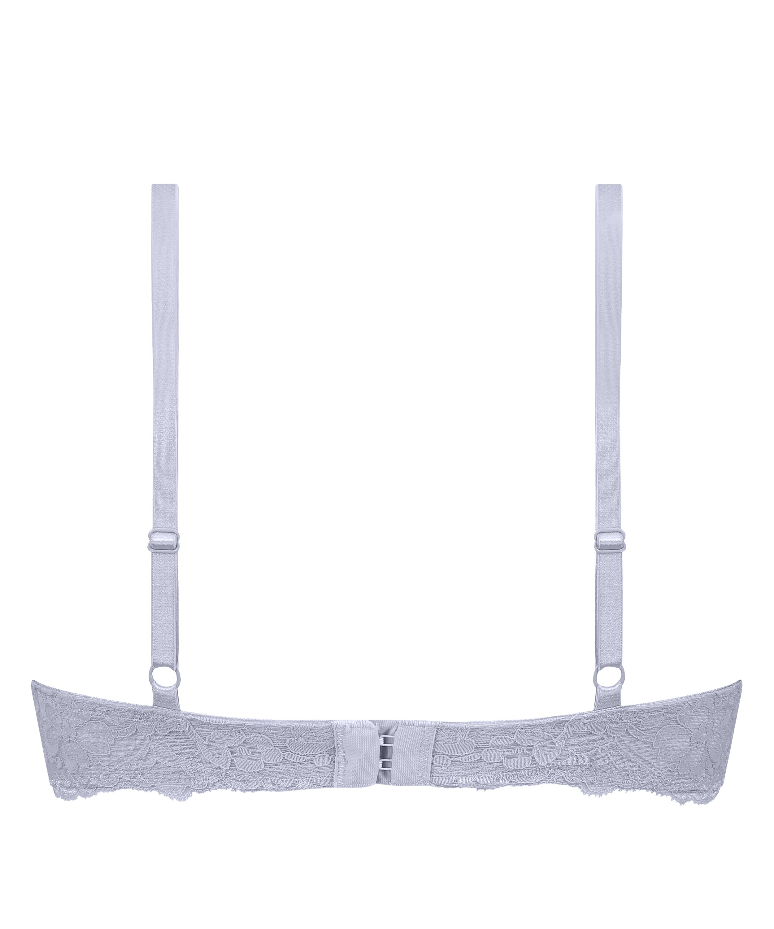 Marine Padded Underwired Push-Up Bra, Purple, main