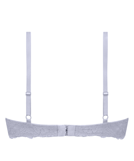 Marine Padded Underwired Push-Up Bra, Purple