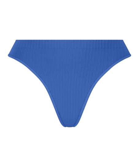 Dianne High Leg Thong, Blue