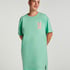 Round Neck Nightshirt, Green