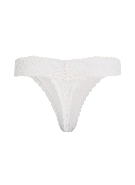 Madison Thong, White