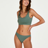 Seamless bralette, Green