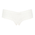 V-shape Mesh Brazilian, White