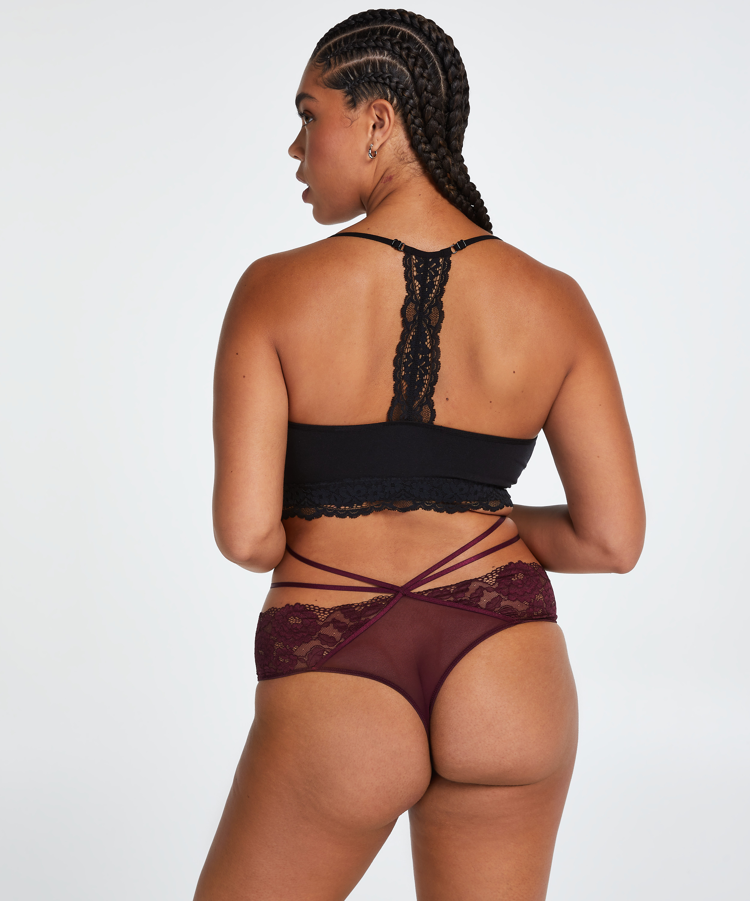 Sally Thong Curvy, Red, main