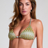 Cali Triangle Bikini Top, Green