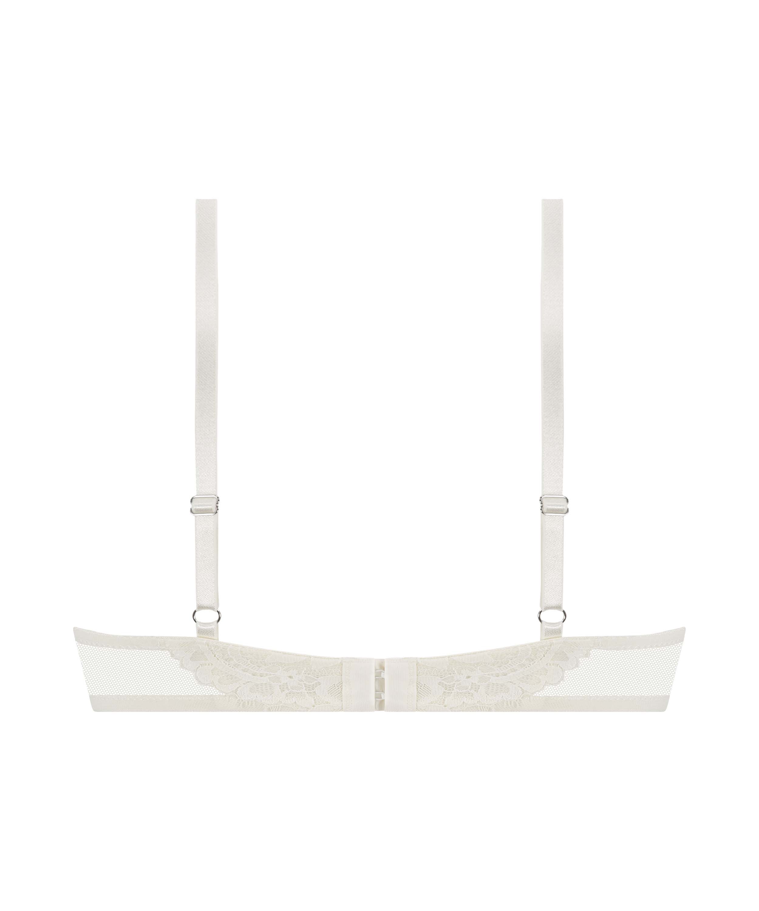 Harmony Padded Underwired Maximizer Bra, White, main