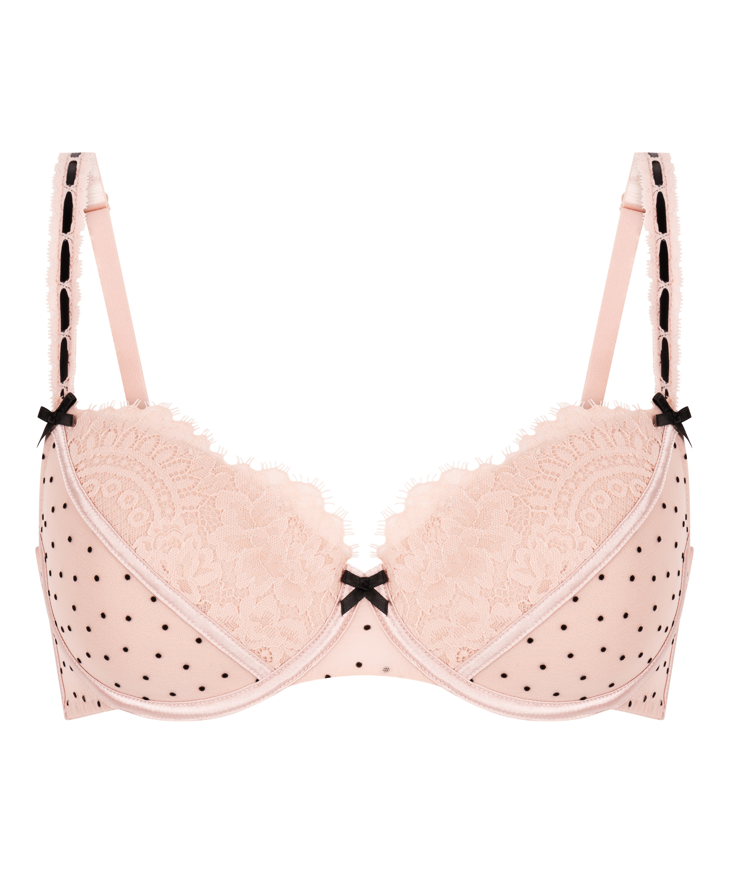 Dorothy Padded Underwired Bra, Pink, main