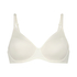 Mesh Padded underwired bra, White