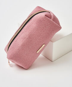 Glitter Make-Up Bag, Pink