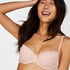 Jane Padded Underwired Bra, Pink