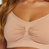 Seamless strappy top, Beige