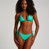 Doha triangle bikini top, Green