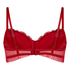Cordelie Padded Underwired Bra, Red