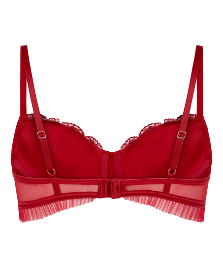 Cordelie Padded Underwired Bra, Red